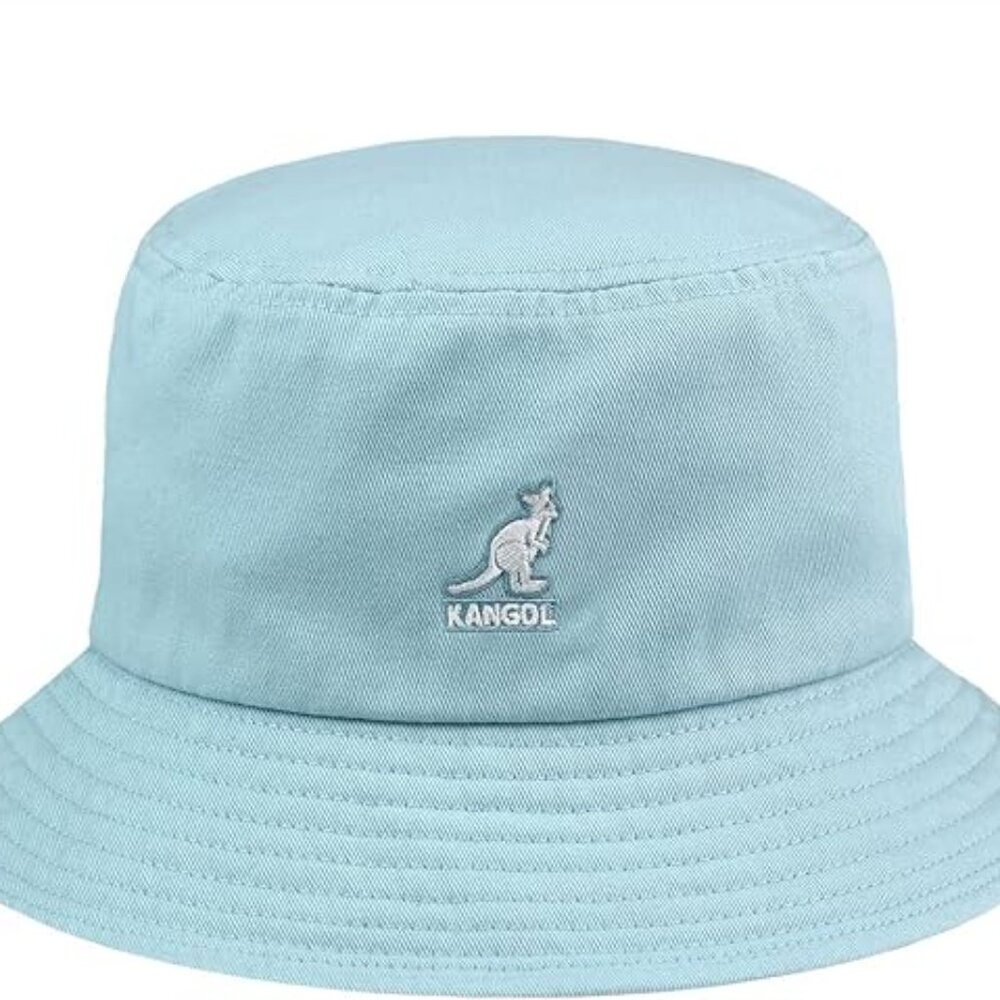 Kangol New  Iconic Bucket Hat (Size M) Color Blue Tint  Unisex